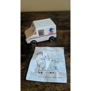 VINTAGE JSNY Plastic Mail Truck USPS US Postal Service Rare Stamp Dispenser